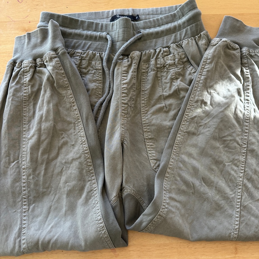 Quince Joggers, Color Green, Size Small